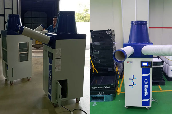 Máy lạnh di động Blue Elephant KSA – 5000D 2 ống lạnh 2 Máy lạnh di động Blue Elephant KSA – 5000D 2 ống lạnh