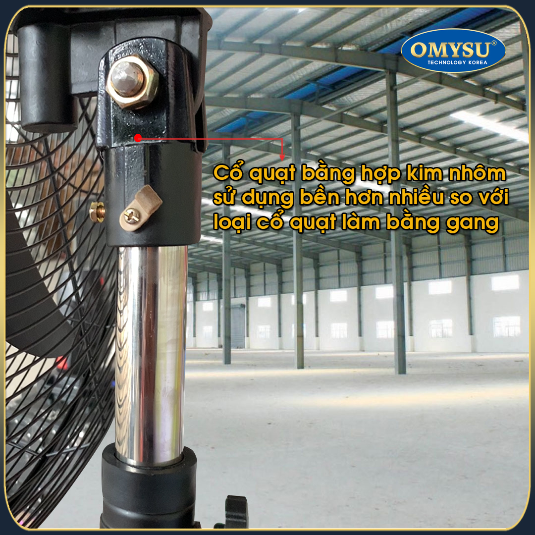 Quạt đứng công nghiệp OMS-650 2 Quạt đứng công nghiệp OMS-650 - Ảnh 2