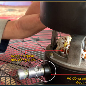 Quạt đứng công nghiệp OMS-650 7 dong co loi dong