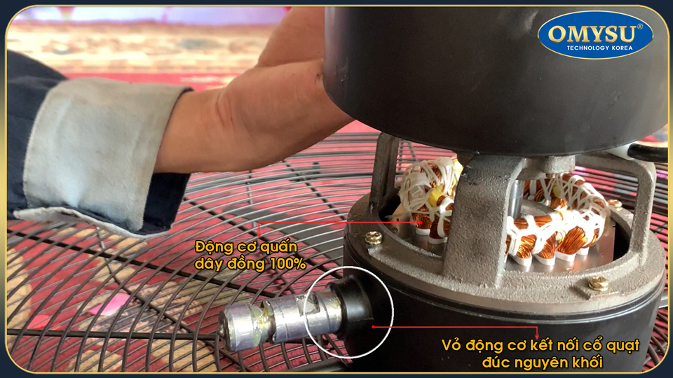 Quạt đứng công nghiệp OMS-650 3 Quạt đứng công nghiệp OMS-650 - Ảnh 3