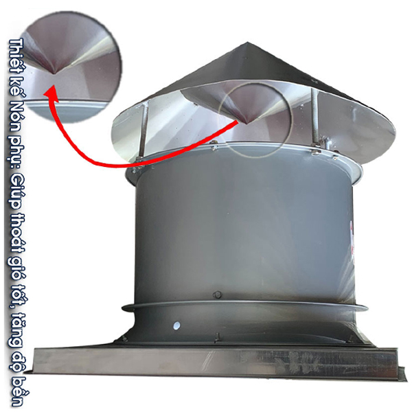 Quạt hút mái công nghiệp DFG-50HM 4 Quạt hút mái công nghiệp DFG-50HM - Ảnh 4