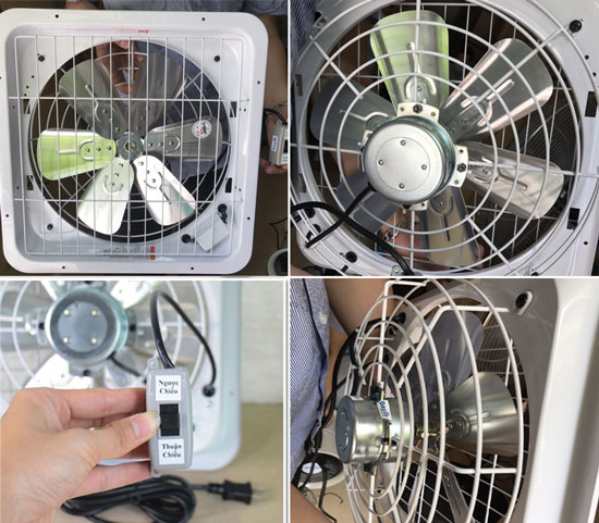 Quạt thông gió Dasin KVF 1230 3 Quạt thông gió Dasin KVF 1230 - Ảnh 3