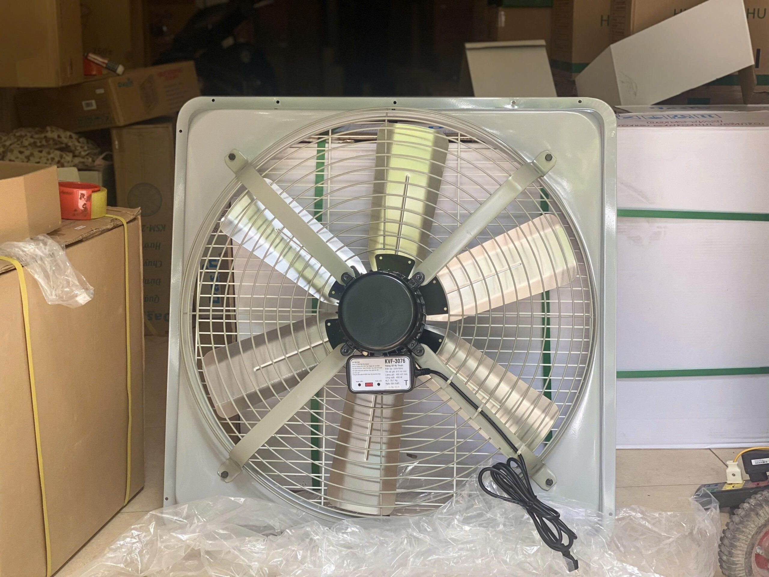 Quạt thông gió Dasin KVF 3076 3 Quạt thông gió Dasin KVF 3076 - Ảnh 3