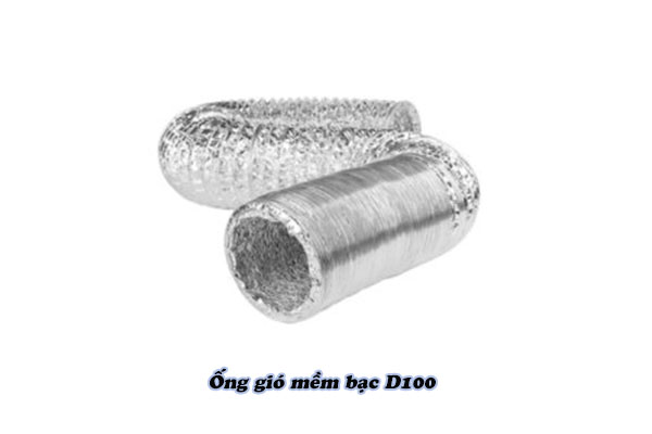 Ống gió mềm bạc D100
