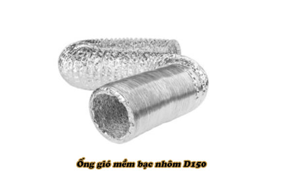 Ống gió mềm bạc nhôm D150