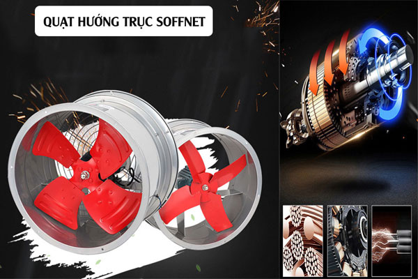 Quạt Hướng Trục Trung Áp FG3.5G-4