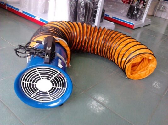 ống gió mềm nối quạt hút 