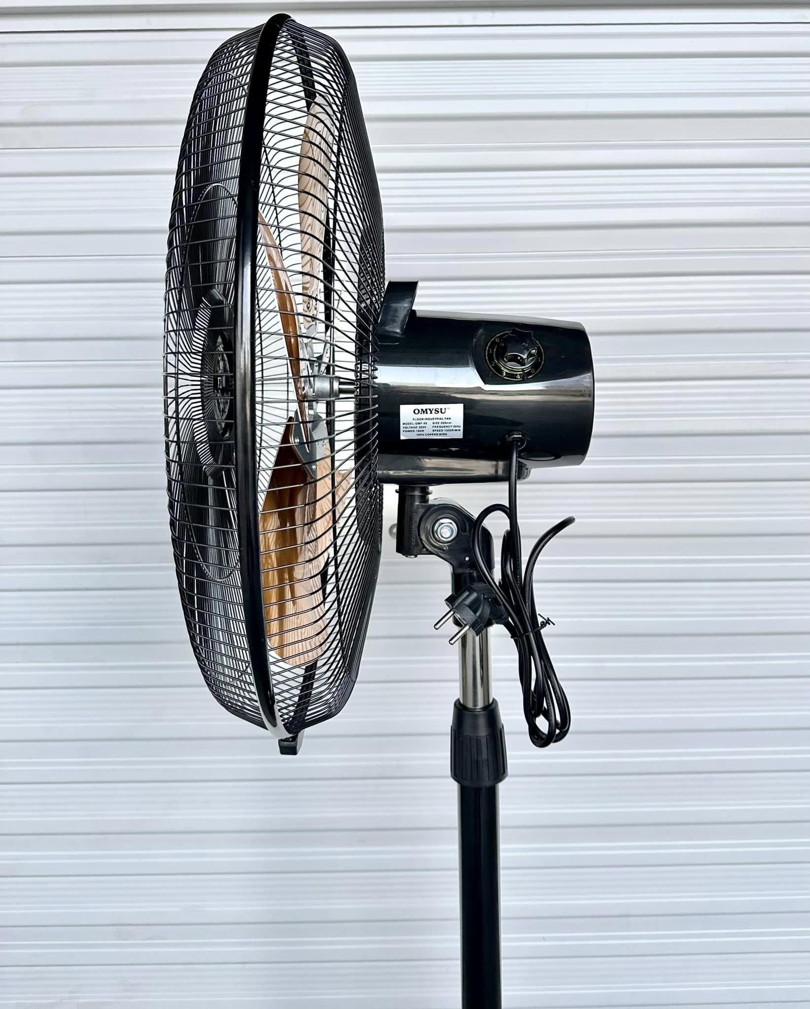 Quạt đứng công nghiệp mini OMS-500 sải cánh 50cm 3 Quạt đứng công nghiệp mini OMS-500 sải cánh 50cm - Ảnh 3