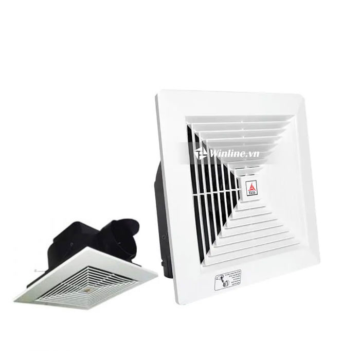 Quạt thông gió âm trần Tico TC-15AV4 1 Quạt thông gió âm trần Tico TC-15AV4