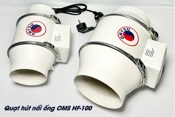 Quạt hút nối ống OMS HF-100