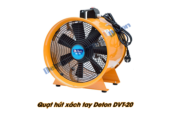 Quạt hút xách tay Deton DVT-20T