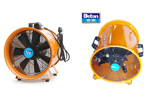 Quạt hút xách tay Deton DVT-35T 2 Quạt hút xách tay Deton DVT-35T