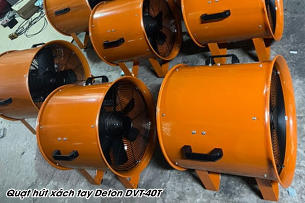 Quạt hút xách tay Deton DVT-40T