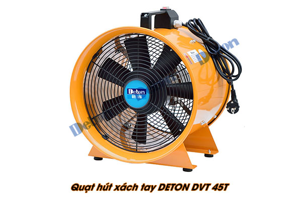 Quạt hút xách tay Deton DVT-45T 2 Quạt hút xách tay Deton DVT-45T