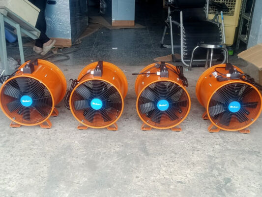 Quạt hút xách tay Deton DVT-30T 2 Quạt Hút Gió Xách Tay Deton DVT-30T