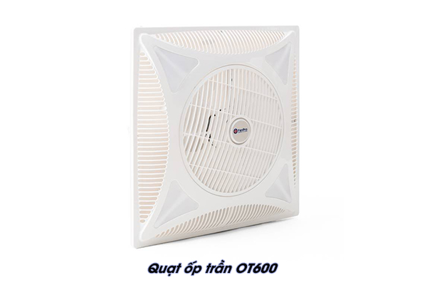 Quạt ốp trần OT600 kích thước 600x600
