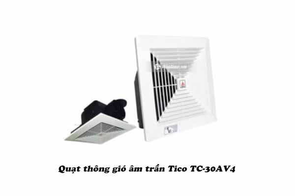 Quạt thông gió âm trần Tico TC-30AV4 2 Quạt thông gió âm trần Tico TC-30AV4