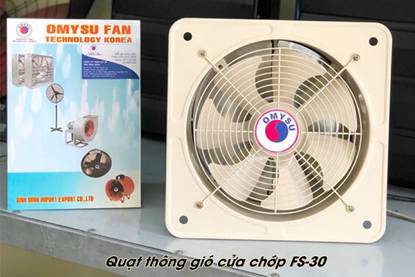 Quạt thông gió cửa chớp FS-30