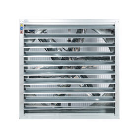 Quạt thông gió vuông cánh inox, chớp inox Omysu BMF