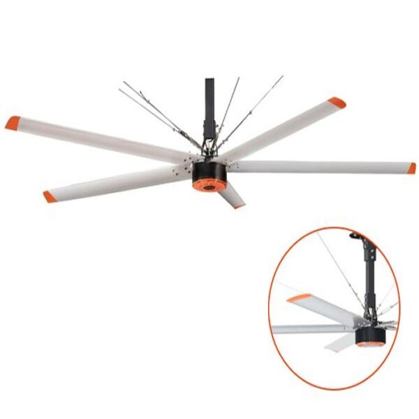 Quạt trần công nghiệp Deton ICFC-36E sải cánh 3m6 1 Quạt trần công nghiệp Deton