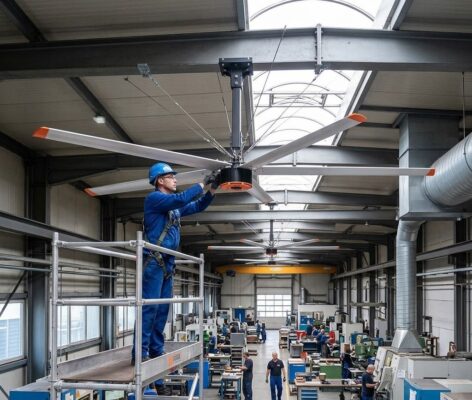 Quạt trần công nghiệp Deton TICF-43H sải cánh 4m3 8 Quạt trần công nghiệp Deton TICF-43H