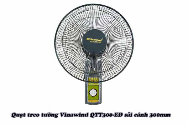 Quạt treo tường Vinawind QTT300-EĐ sải cánh 300mm