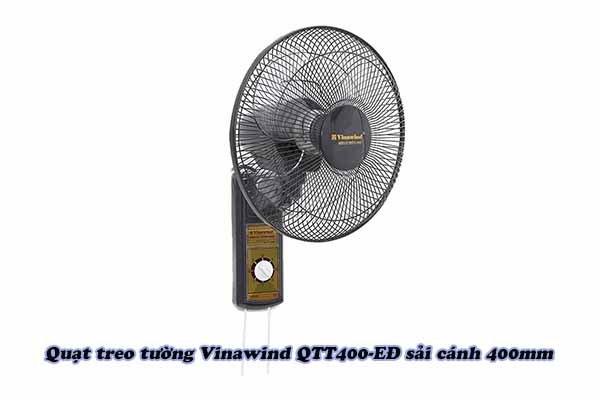 Quạt treo tường Vinawind QTT400-EĐ sải cánh 400mm