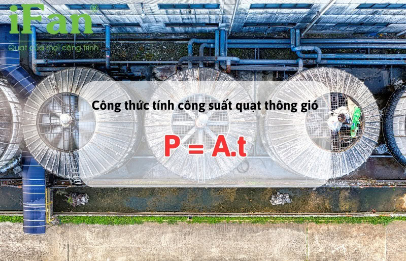 cách tính công suất quạt thông gió