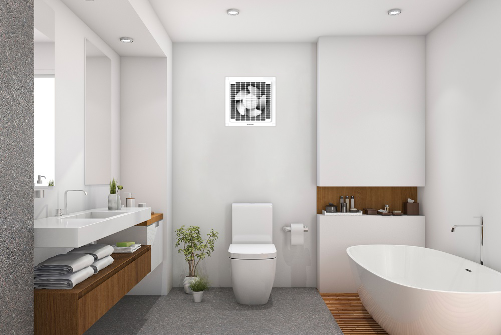 kích thước quạt thông gió nhà vệ sinh