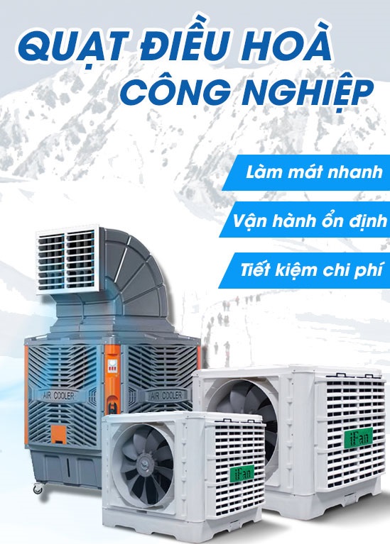 Banner dung may lam mat