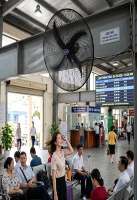 quat treo tuong thuc te