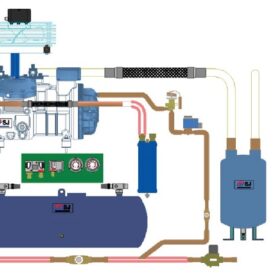 sơ đồ máy lạnh công nghiệp 1