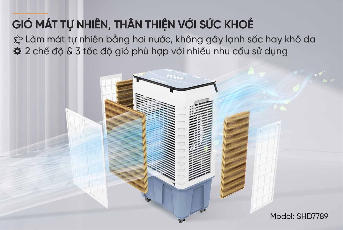 Dùng quạt làm mát bằng hơi nước có tốt không 3