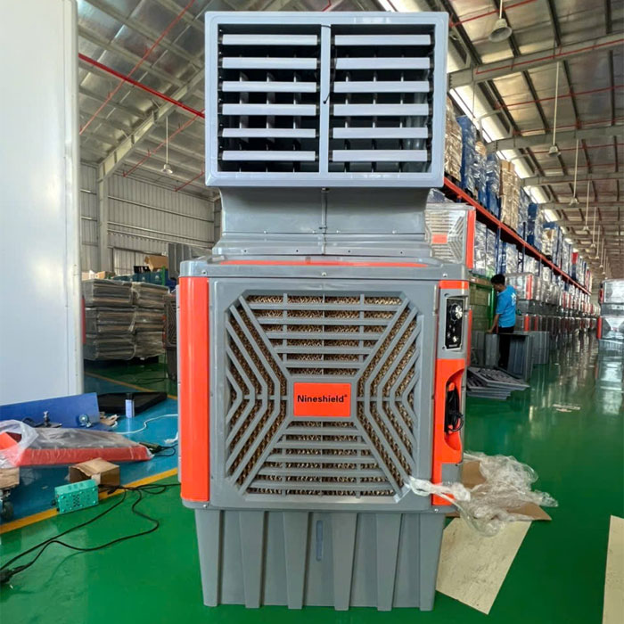 Quạt làm mát bằng hơi nước QB-18 2 Quạt làm mát bằng hơi nước QB-18 - Ảnh 2