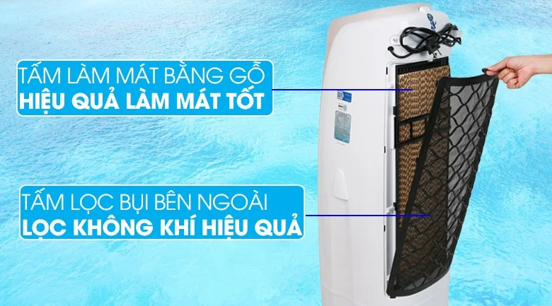 vệ sinh tấm làm mát quạt điều hòa 2